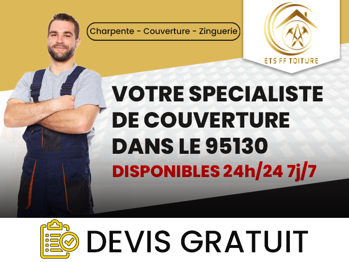 couvreur 95130 le plessis bouchard