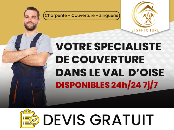 couvreur val d'oise