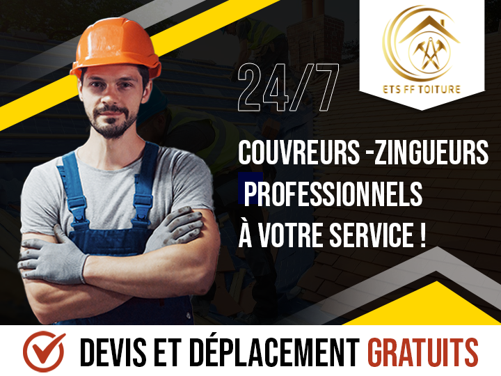 couvreurs zingueurs département val d'Oise 95100