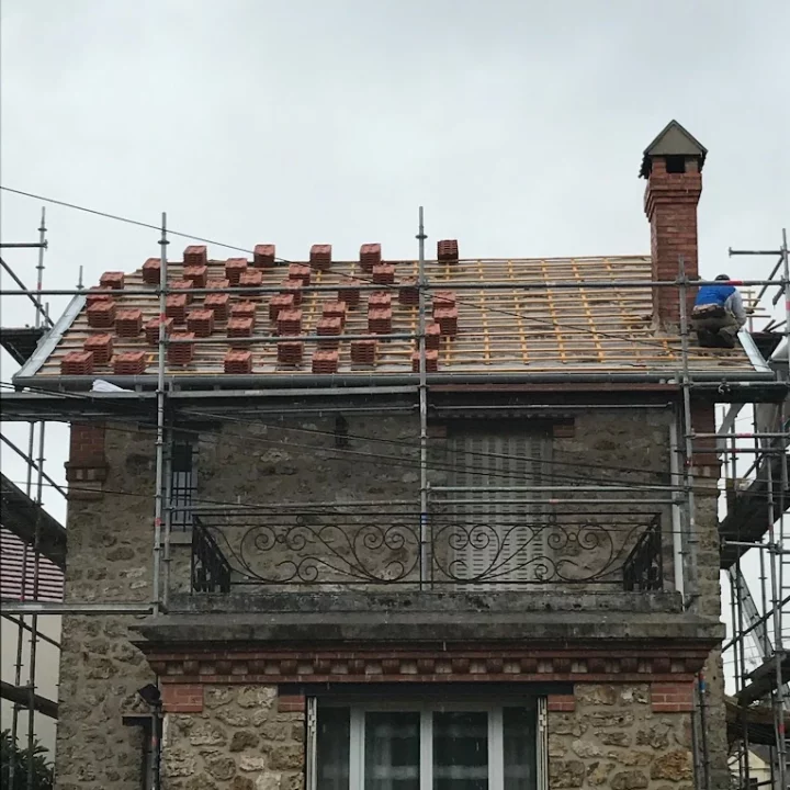 Toit rénové à Argenteuil